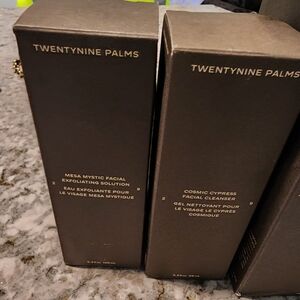 Twentynine Palms Facial Cleanser & Exfoliant Set - Black